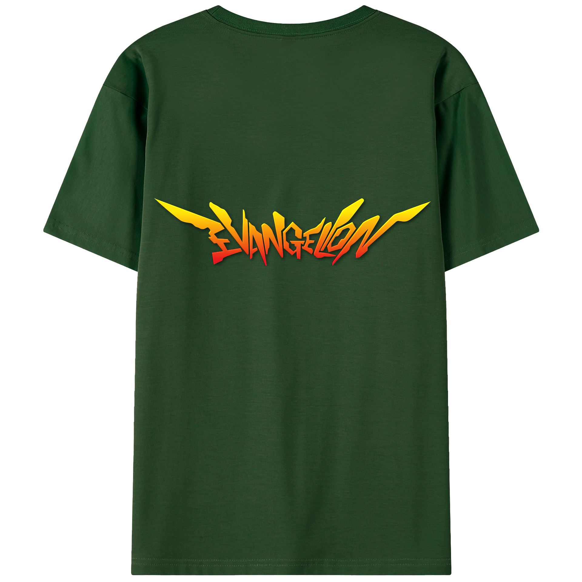 （画像用） EVA 新世紀エヴァンゲリオン 綿100％半袖Tシャツ（背面プリント）